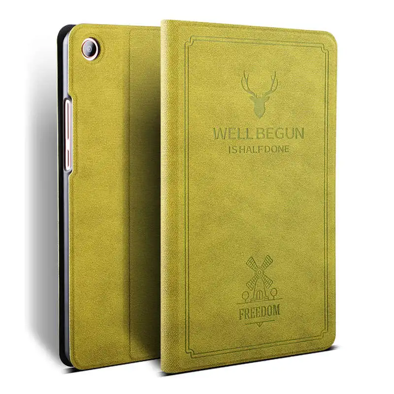 Smart Cartoon PU Leather Case for Xiaomi MiPad 4  (14)
