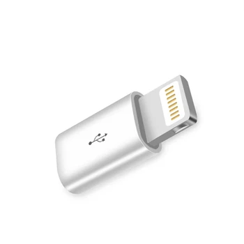 

Android Micro USB to 8 Pin Adapter Connector for iPhone 5 5S 5C SE 6 6S 7 8 Plus X XS Max XR Data Sync Charging Cable Converter