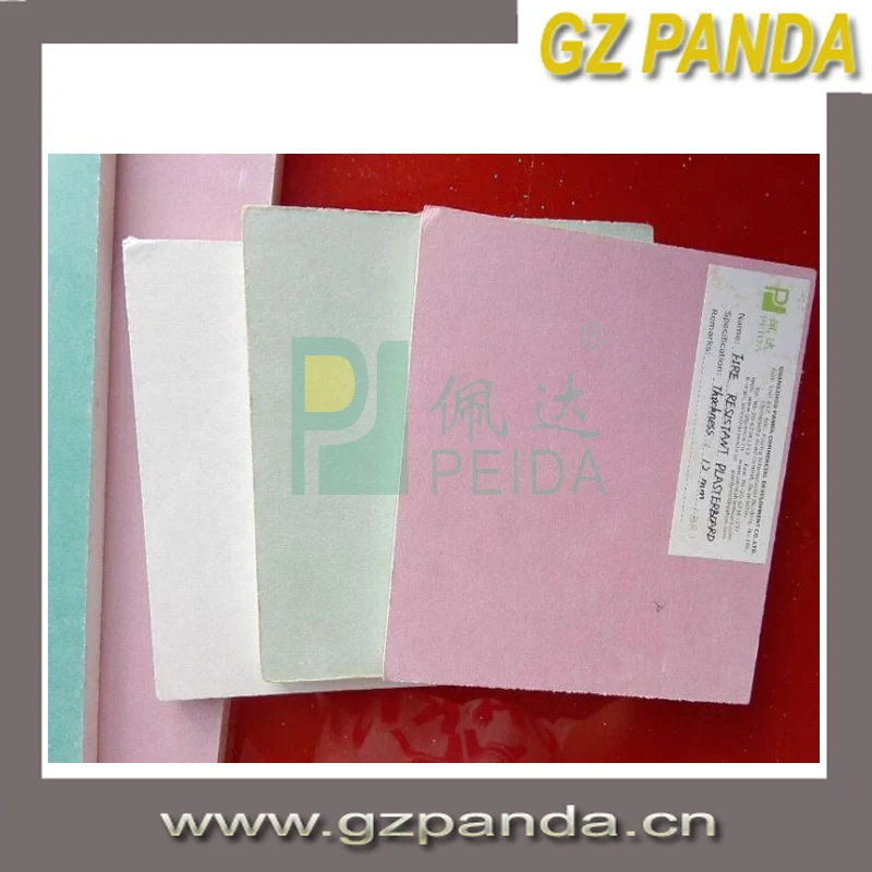 Fireproof Drywall Gypsum Board |