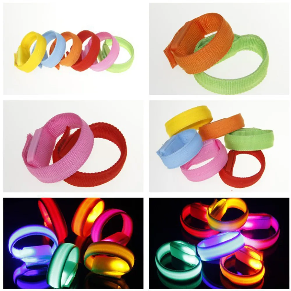 

LED Luminous Arm Bracelet Light Night Safety Warning LED Flash Light For Running outdoor tool camping equipment survival tool