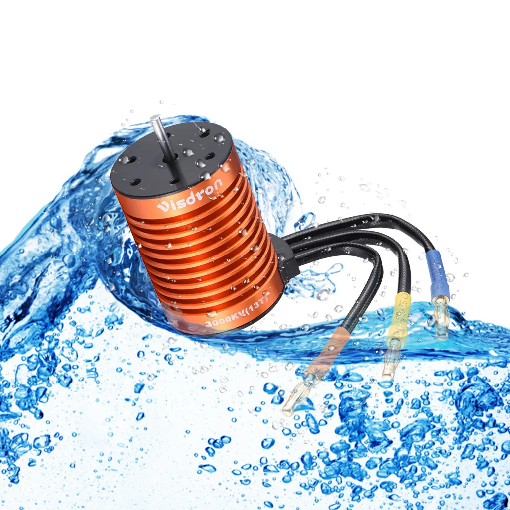 Rc AccessoriesF540 3000KV بالكامل للماء فرش السيارات For1/10 Rc سيارة سباق قارب جودة عالية دائم و صديقة للبيئة