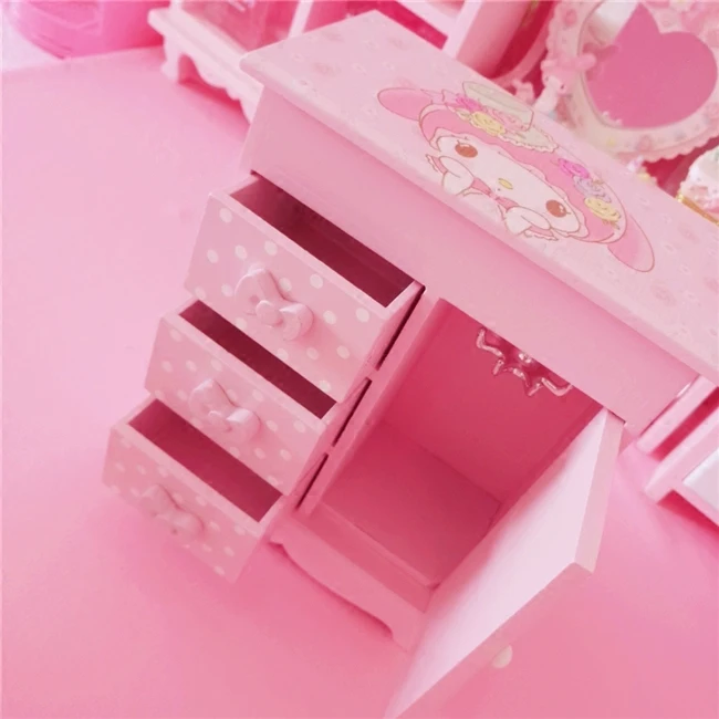 IVYYE 1 шт. розовый My Melody модные коробки для хранения аниме ящики для дома красота чехол косметичка чехол Макияж для девочек Новинка