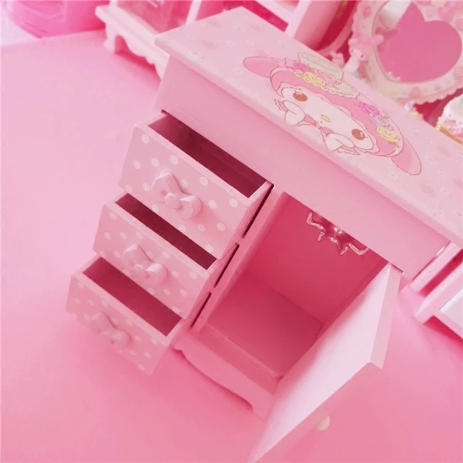 IVYYE 1 шт. розовая модная аниме коробка для хранения My Melody корзины дома красивый