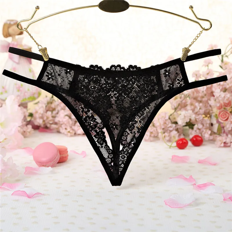 

Sexy Female Panties For Sexy Underwear Women Lace Floral Transparent Panties Sexy Lingerie Hot Embroidery Thongs Soft Briefs