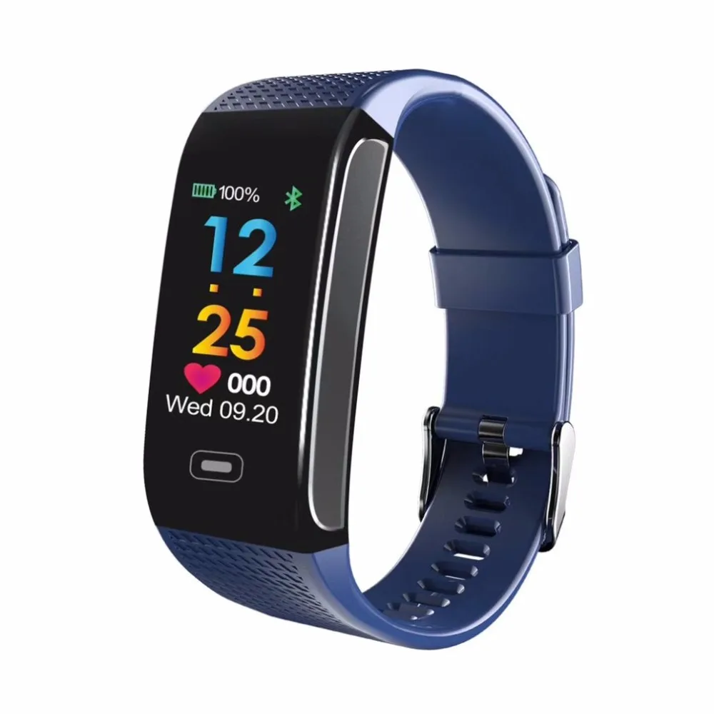 

CK18S Smart Band Blood Pressure Heart Rate Wrist Watch Fitness Bracelet Tracker Pedometer Wristband Android& IOS PK CK11S