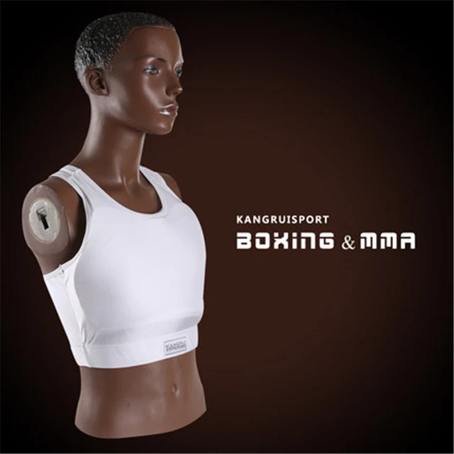 Female inner guards Boxing bra chest Protector breast pad karate guard