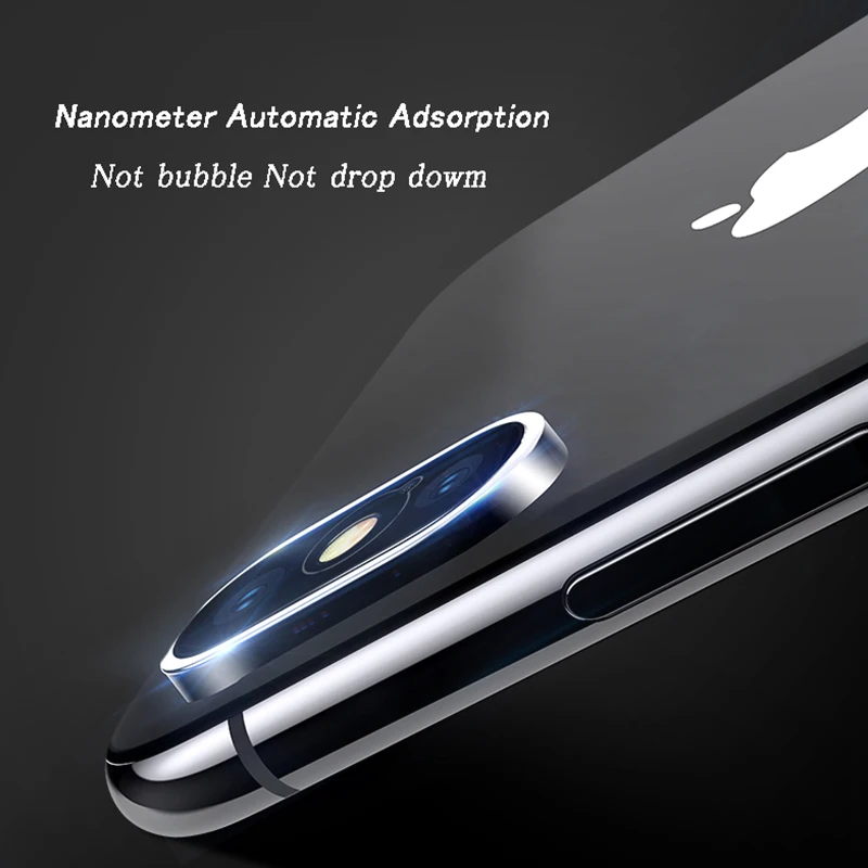 OTAO объектив камеры закаленное стекло Screen Protector 2 шт./лот для Apple IPhone X 8 7 6 S плюс 5S se 5C