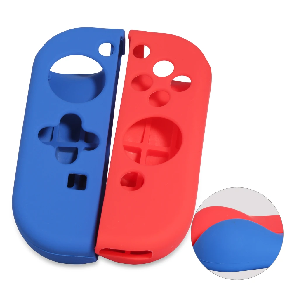 7 в 1 защитный комплект с сумкой для переноски Joy-con, силиконовый чехол, зарядное устройство, ПЭТ-пленка, ручки, Пыленепроницаемый Чехол для kingd Switch NS