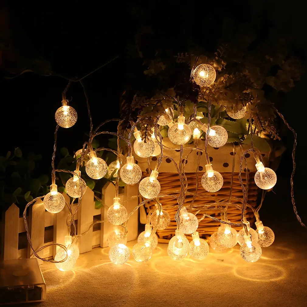 30 LED Crystal Ball Solar Powered Most Popular Globe Fairy Lights for Outdoor Garden Christmas Decoration for Outdoor Sale 30 LED Crystal Ball Solar Powered Most Popular Globe Fairy Lights for Outdoor Garden Christmas Decoration for Outdoor Sale
