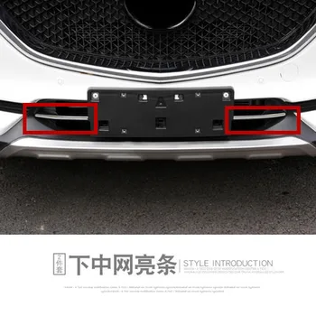 

car-covers ABS plating Front Grille Around Trim Racing Grills Trim for Mazda CX-5 second generation Car styling