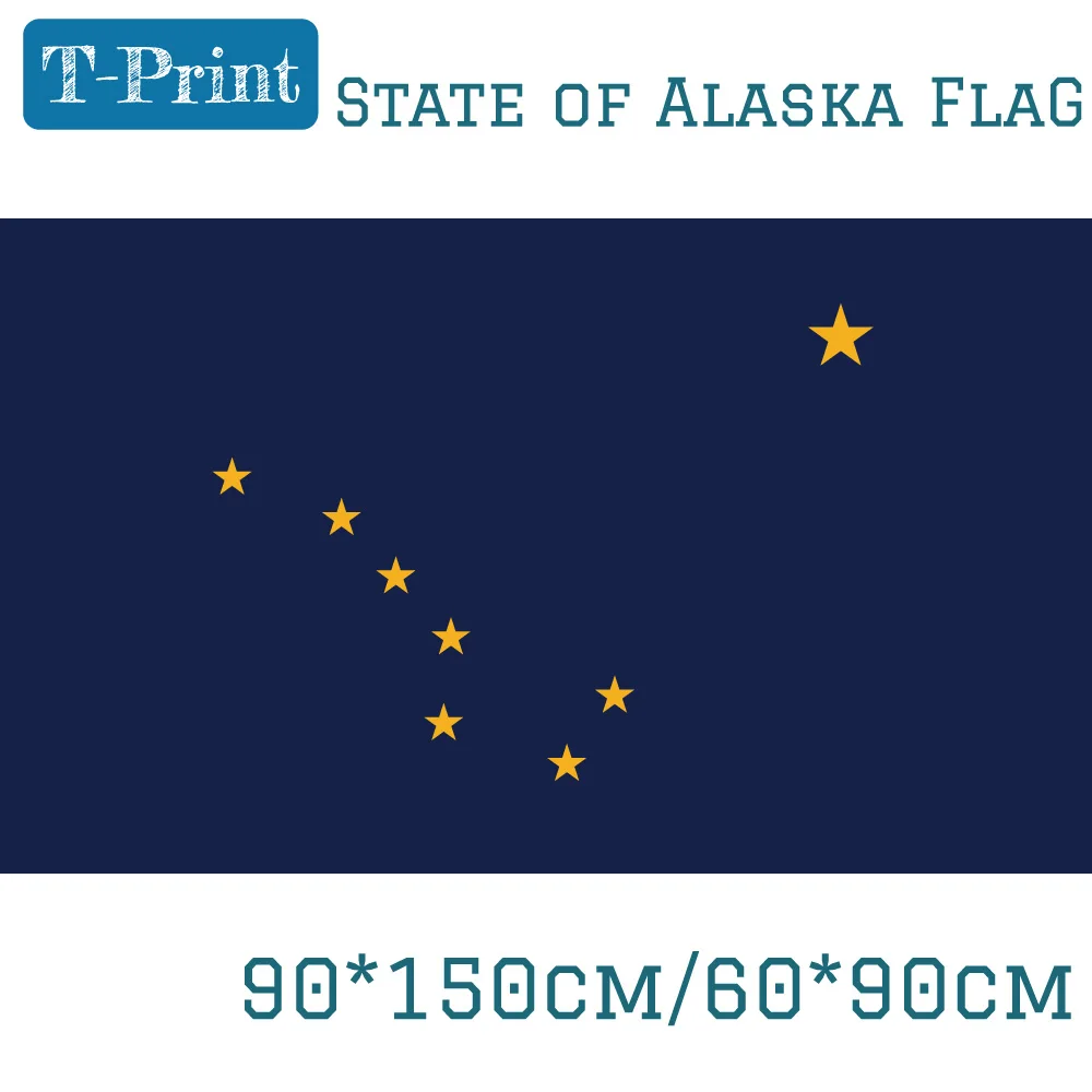 3x5 FT USA State of Alaska Flag 90*150cm 60*90cm America For Celebratio Decoration | Дом и сад