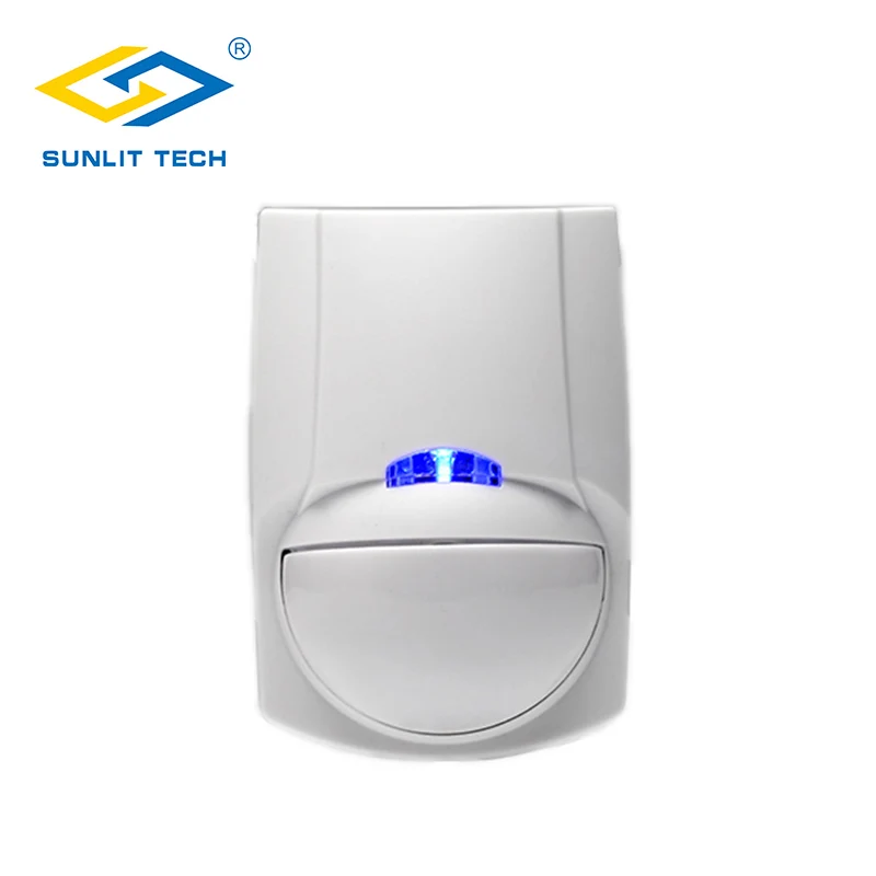

Wireless Indoor PIR Sensor Wide Angle Infrared Detector 433MHz Motion Sensor Detector for WIFI GSM Home Security Alarm System