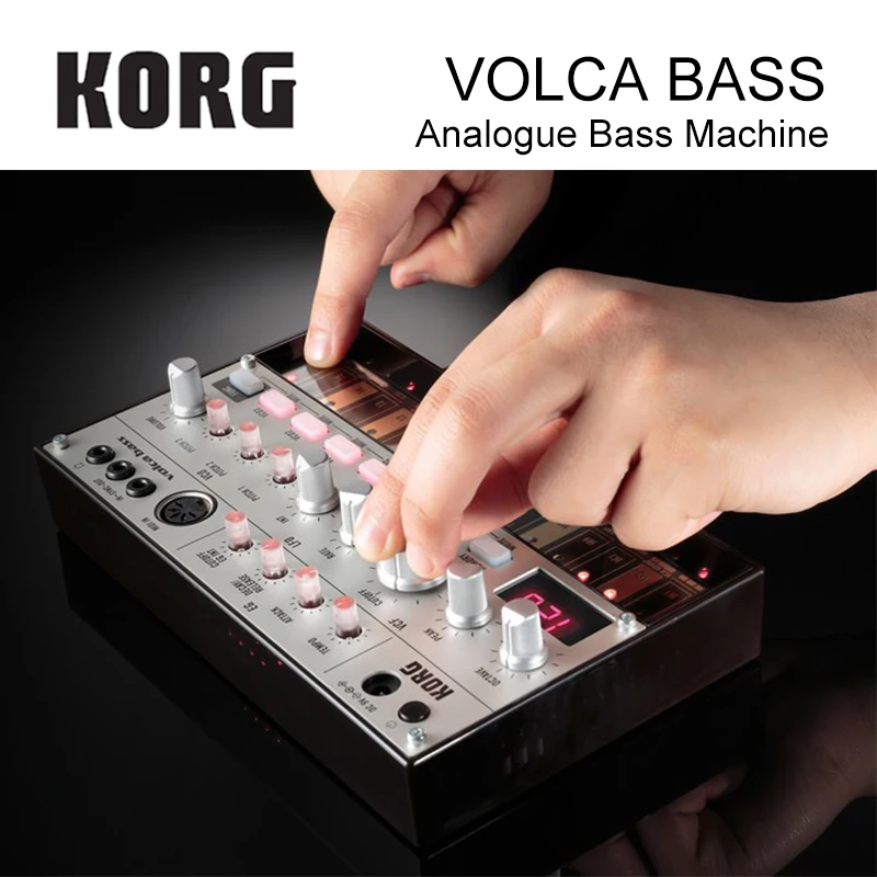 Korg Volca басовый аналоговый бас-аппарат, эрекционный секвенсор для конечных басовых линий