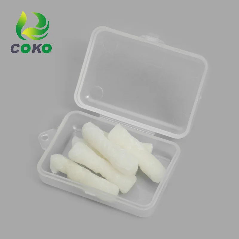 

20pairs Bar Wax Earplugs Can Be Kneaded, Waterproof, Sound Insulation, Noise Reduction And Snoring-proof Waxy Sleep T3018XBC
