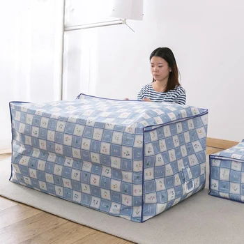 

vanzlife The non-woven receive quilt receive bag large moisture clothes bag clothes quilt bag quilt bag