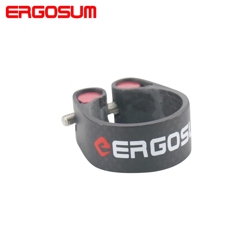 ERGOSUM S720 Carbon Fibre Bicycle Seatposts Clamp MTB/Road Bike Carbon