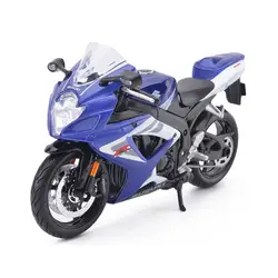 Maisto 1:12 Suzuki мотоциклетная игрушка Сплав Имитация мотоцикла GSX R750 Модель двигателя игрушки для детей