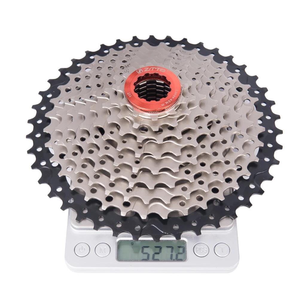 ZTTO MTB 9 S 27S 9Speed 11- 42T Freewheel Mountain Bike Bicycle Parts Cassette WIDE RATIO Compatible For M430 M4000 ZTTO MTB 9 S 27S 9Speed 11- 42T Freewheel Mountain Bike Bicycle Parts Cassette WIDE RATIO Compatible For M430 M4000