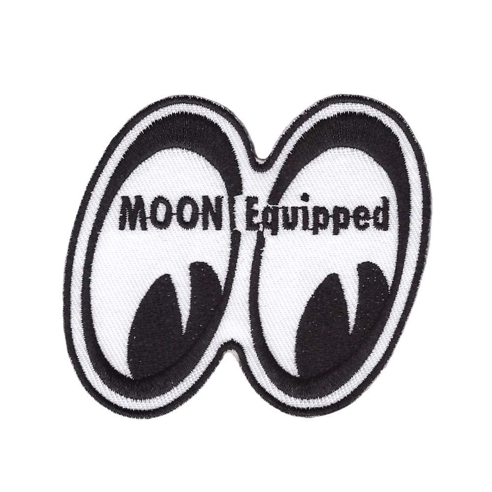 

Custom Moon Equipped Eyeball Eye High Quality Custom Jacket Patches