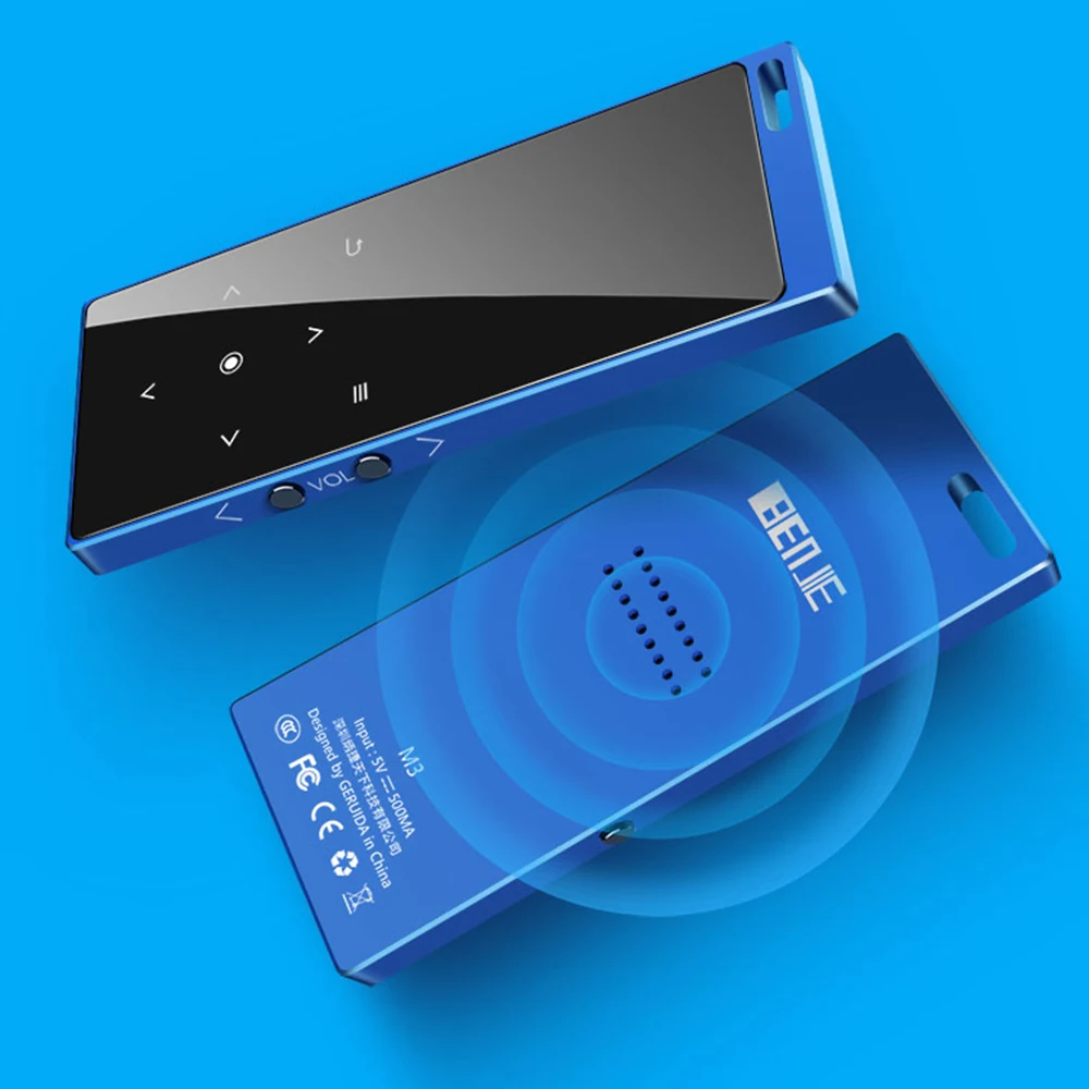 Новый оригинальный Benjie Bluetooth MP3 плеер портативный аудио 8 Гб со встроенным