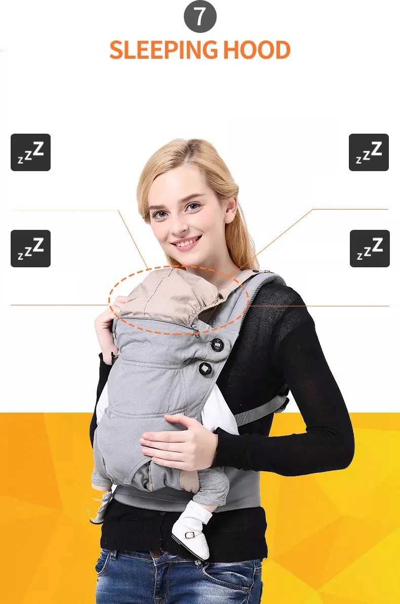 Переноска для малышей, многофункциональный хлопковый Рюкзак-переноска для младенцев, детская переноска, слинг для малышей, подтяжки