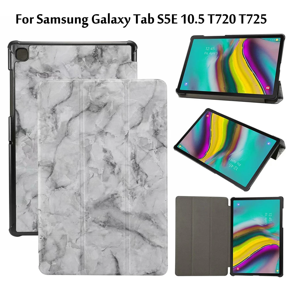 Чехол для Samsung Galaxy Tab S5E 2019 чехол 10,5 ''T720 T725/SM-T720/SM-T725 смарт-Авто Режим сна/Пробуждение планшеты чехол Funda