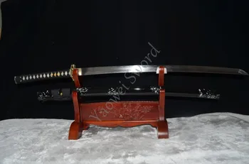 

Japanese Sword Samurai Katana High Carbon 1095 Steel Clay Tempered Katanas Real Hamon T10 Blade Swods Very Sharp
