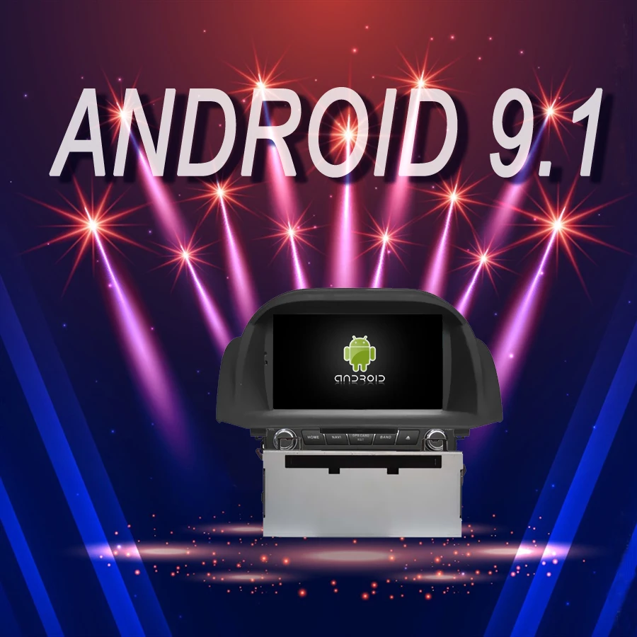 

car multimedia Player Android 9.1 Car GPS Bluetooth stereo fit for FORD FIESTA 2009-2013 recorder DVD autoradio Head Unit