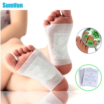 

50 Pcs/lot Kinoki Detox Foot Pad Patch Massage Relaxation Relief Stress Tens Help Sleep Body Neck Feet Massager Bamboo C032