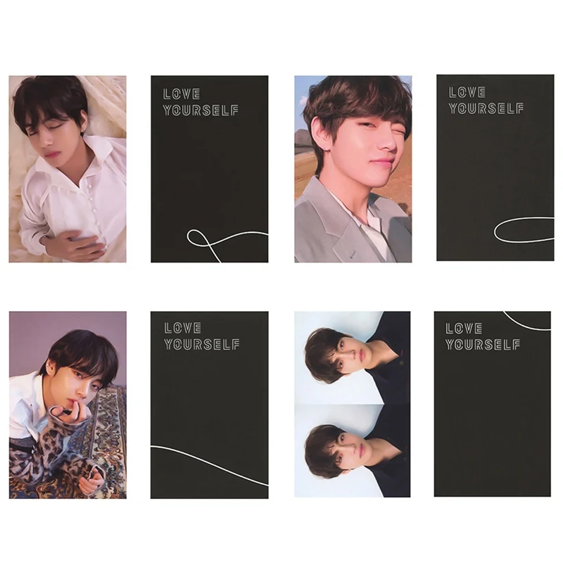

Fashion Bangtan boys Bangtan Boys V Love Yourself Tear Album Photo Card New Fans Gifts Photocard