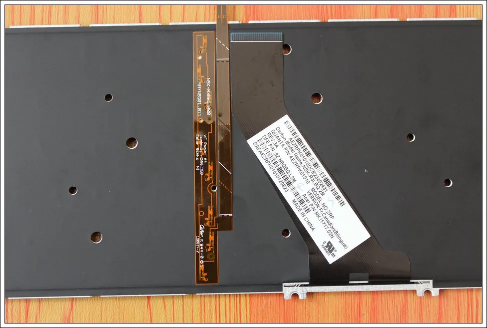 Клавиатура для acer Aspire V5 V5-531 V5-531G V5-551 V5-551G V5-571 V5-571G V5-571P V5-571PG V5-531P клавиатура с подсветкой Fr. Канадский