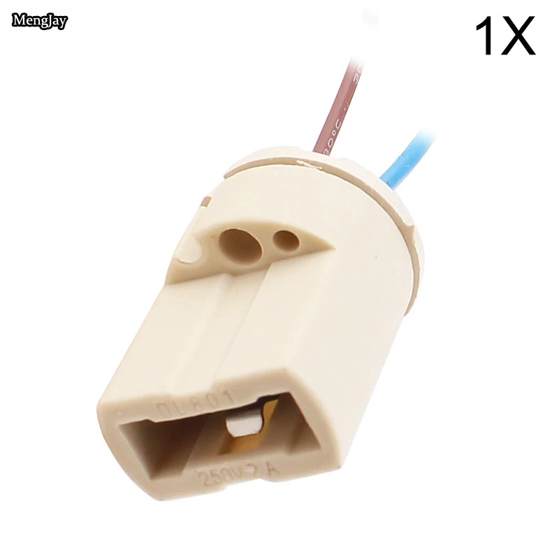 1x цоколь лампы G9 250 В 2 А керамический типа G9|holder candle|holder tubesocket extender |