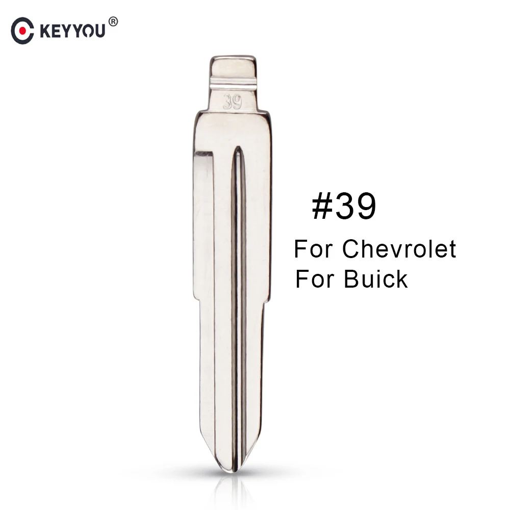 KEYYOU 1 шт#39 Ucut лезвия для CHEVROLET LOVA(Правый Клинок) Удаленная для автомобильного выкидного ключа пустой, без ключа запись Системы