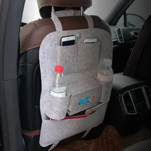Multi-funcional Cadeira Assento de Carro de Volta Pendurado Saco De Armazenamento Anti-kick Bolsos de Arrumação Tidyin