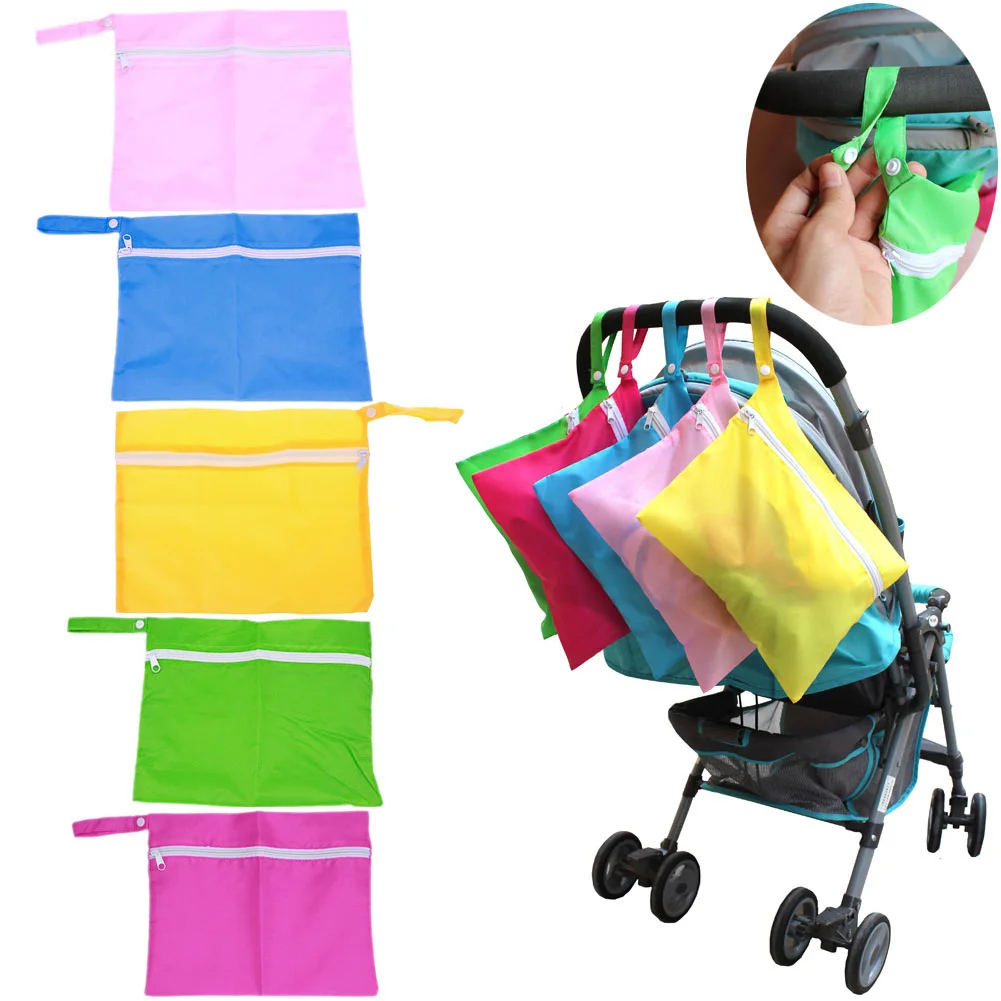 Водонепроницаемый прогулочная коляска пеленки Детская одежда подгузник хранения повесить сумка-TZ