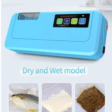 Быстрая, новинка, бытовой вакуумный упаковщик для пищевых продуктов, упаковочная машина, P-290, вакуумный упаковщик, 10 шт, вакуумные пакеты