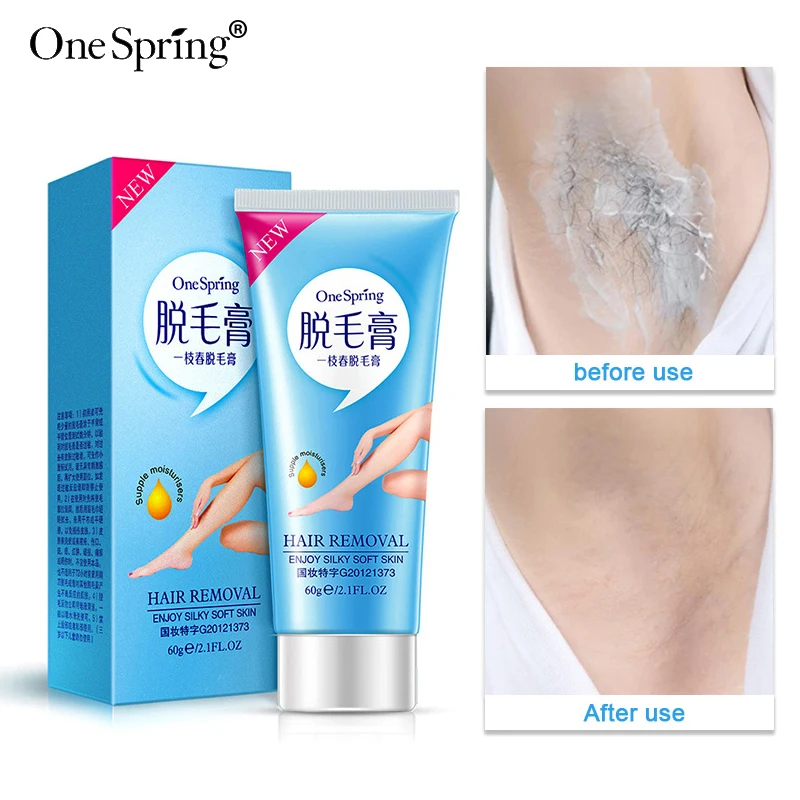 

OneSpring Hair Removal Cream Painless Hair Removal Removes Underarm Leg Hair Body Care Gentle Not Stimulating Unisex