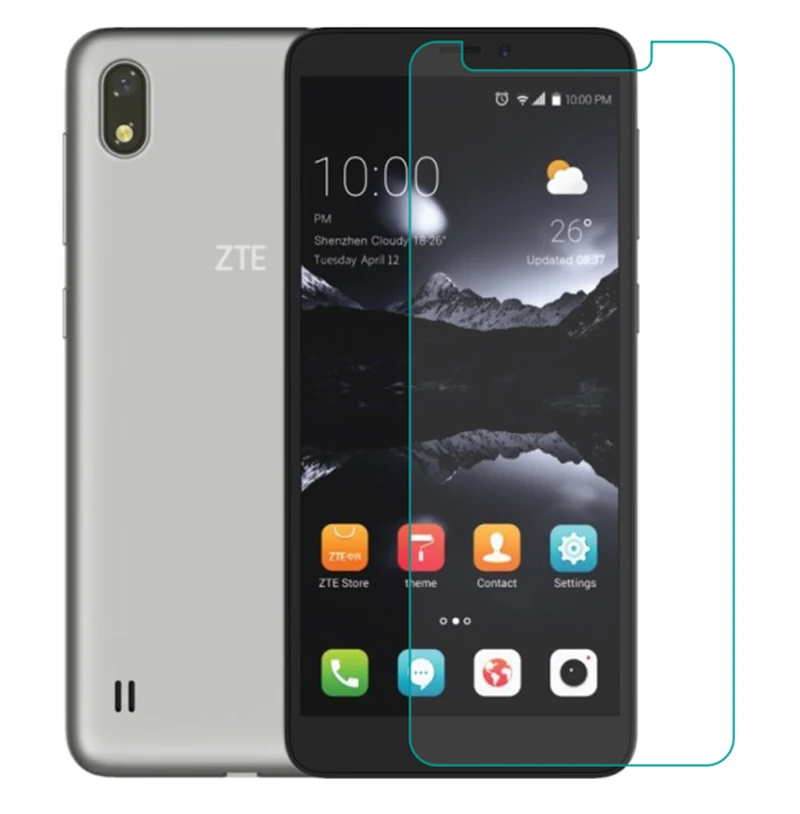 

Smartphone 9H Tempered Glass for ZTE Blade A530 5.45" GLASS Protective Film Screen Protector cover phone