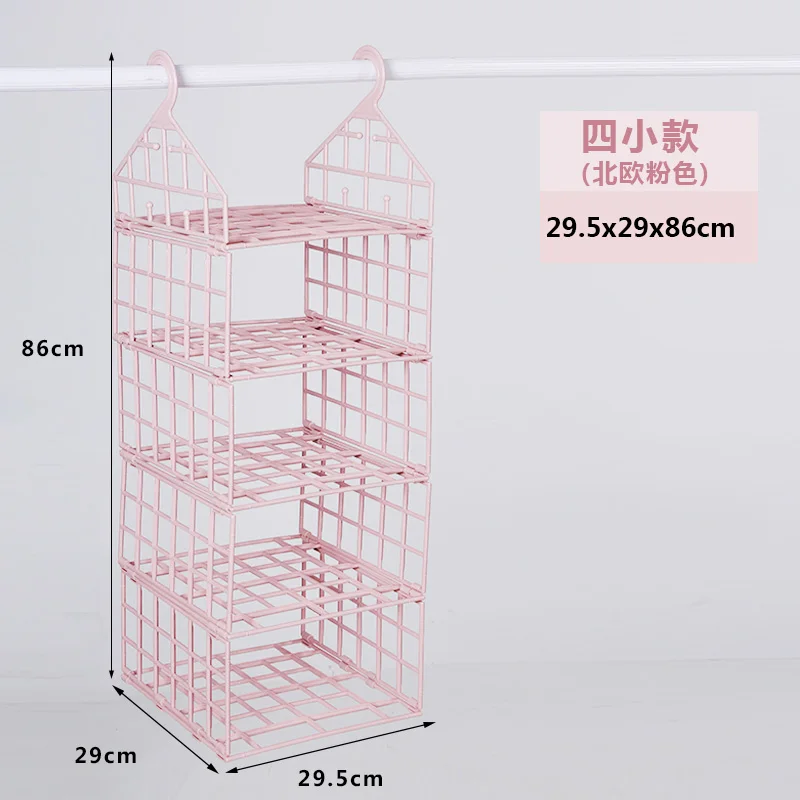Универсальный трехмерный Тип многослойный настенный Подвесной для хранения повесить Пластиковые Висячие хранения повесить шкаф сумка