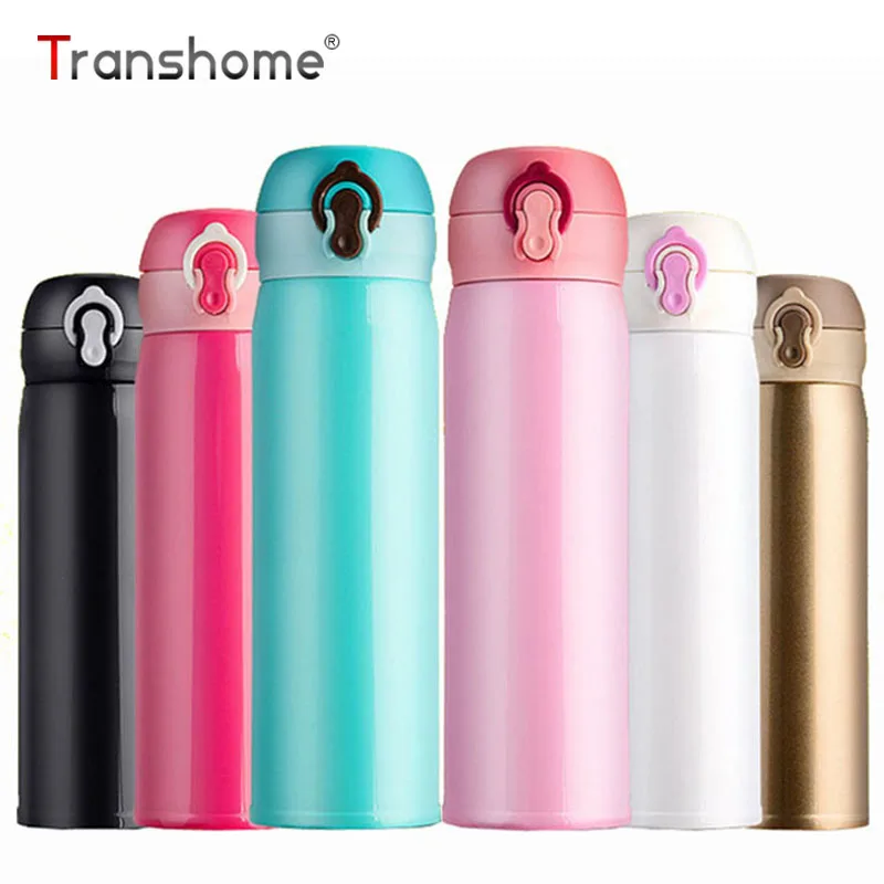 Transhome Thermos Coffee Cup 500ml Stainless Steel Thermocup Vacuum