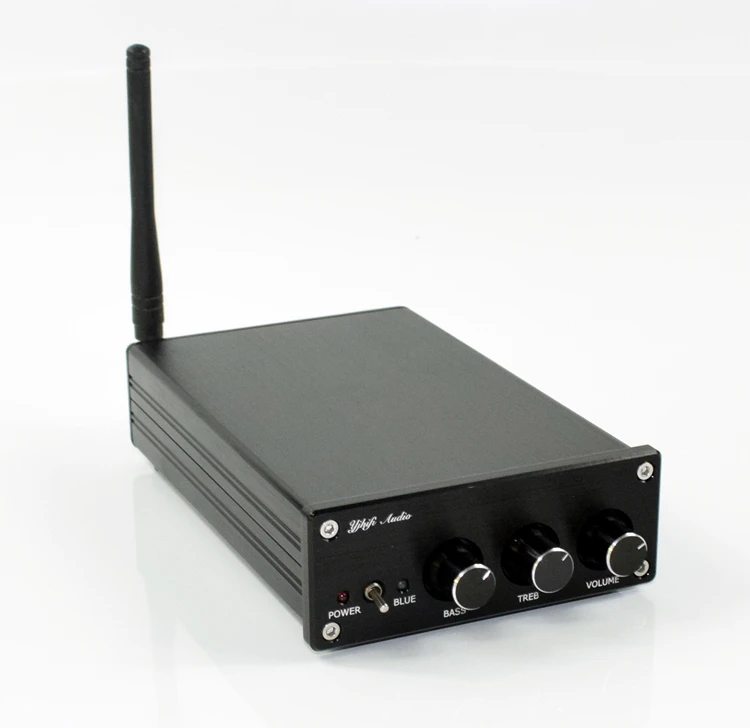 

TAS5613 Bluetooth Amplifier 2.1 Channel Subwoofer HIFI 150W+75W*2 Bluetooth 4.0 All Aluminum DC24V-36V Mini Amplifier