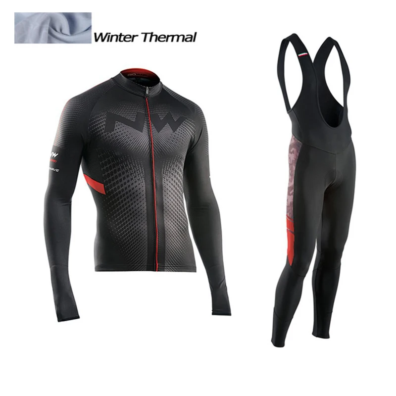 Prix pour 2017 NW Hiver Thermique En Laine Polaire Vélo Jersey Maillots À Manches Longues Vélo Bib Pantalon Vélo Vélo Mis Cyclisme Vêtements 3 Couleur Prix pour 2017 NW Hiver Thermique En Laine Polaire Vélo Jersey Maillots À Manches Longues Vélo Bib Pantalon Vélo Vélo Mis Cyclisme Vêtements 3 Couleur