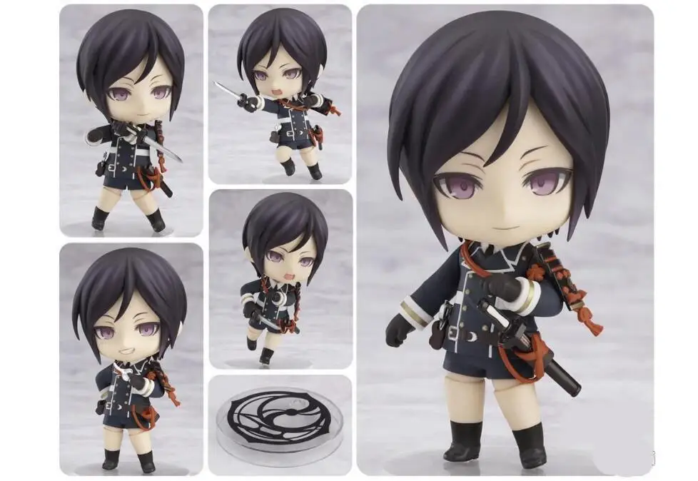 

10CM Japanese anime figure Q version Nendoroid 594 Yagen Toushirou Touken Ranbu Online action figure