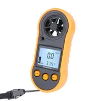 Anemómetro Digital de bolsillo, herramienta de medición de velocidad del aire, medidor de temperatura NTC