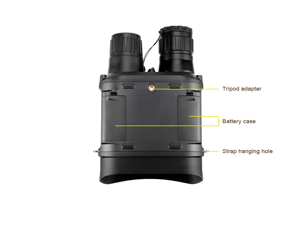 Профессиональный 7X31 цифровой Ночное видение бинокль для охоты Ночное видение Встроенный ИК-осветитель для фото и видео со светодиодами Регистраторы 2-дюймовый TFT Дисплей