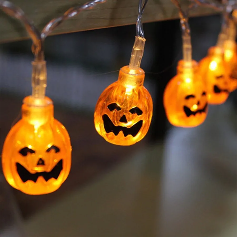 

Waterproof 1M 10Leds Acrylic Pumpkin string light for Holiday,Outdoor Decoration Yellow