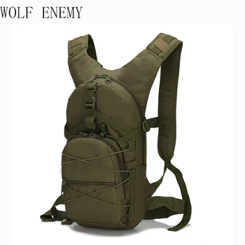 

15L Outdoor Riding Backpack Sports Bags 3P Tactical Camouflage Oxford Bicycle Backpacks Women Men Cycling Running Rucksack
