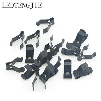 

LEDTENGJIE 20Pcs Universal Car Front Console Dashboard DVD CD Panel Gear Lever Armrest Auto Trim Metal Retainer Fastener clip
