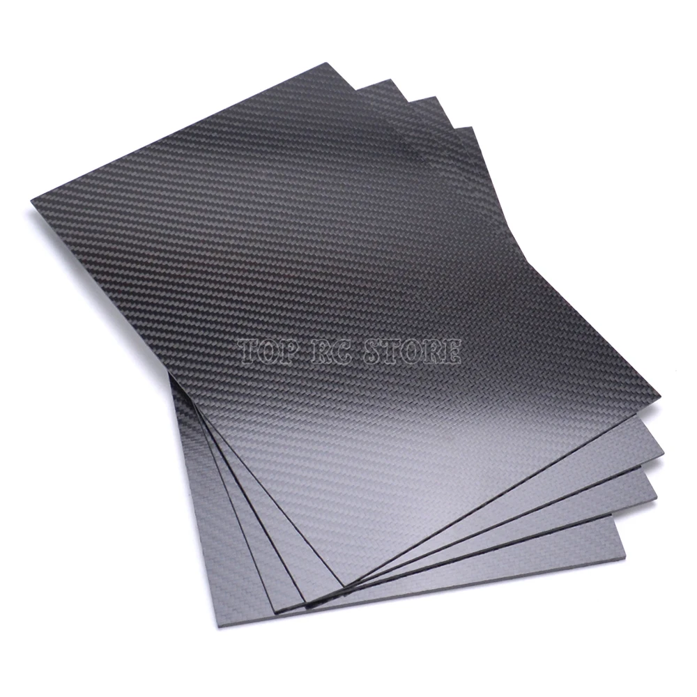 200mm x 300mm carbon fiber Glossy Surface plate (5)