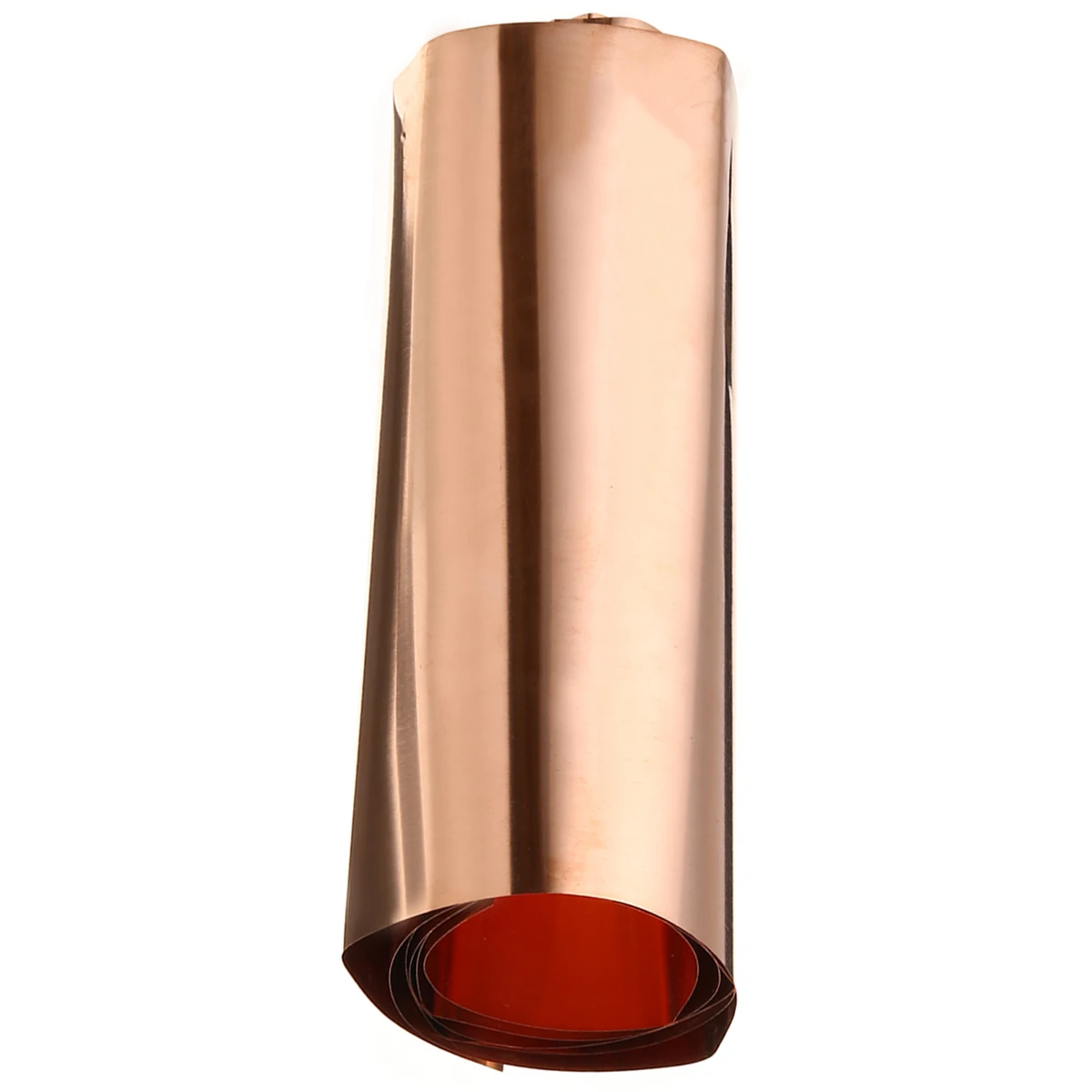1pc 99.9% Pure Copper Cu Metal Sheet Foil Plate 200x1000mm 0.1mm Thickness For Power Tools